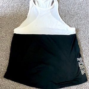 PINK Color Block Tank Top